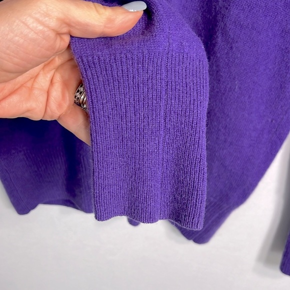 Halogen V-Neck 100% Cashmere Sweater size S - Picture 4 of 9